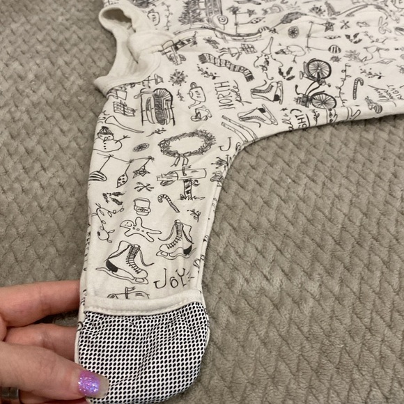 Goumi Bamboo & Organic Cotton Vintage Inspired Zippered Playsuit |Size 3-6 mth - Picture 9 of 12